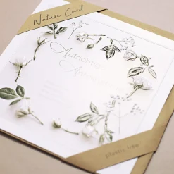 Trauerkarte - Begrenzt ist das Leben - Nature Card