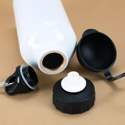 Trinkflasche mit Fußball-Motiv und Name