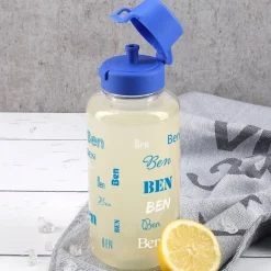 Trinkflasche mit Name in verschiedenen Farben und Schriftarten, 0,7 L