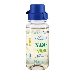 Trinkflasche zur Einschulung mit Name in verschiedenen Schriftarten 0,4 L