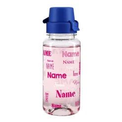 Trinkflasche zur Einschulung mit Name in verschiedenen Schriftarten 0,4 L