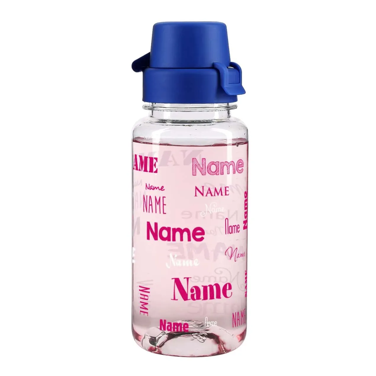 Trinkflasche zur Einschulung mit Name in verschiedenen Schriftarten 0,4 L