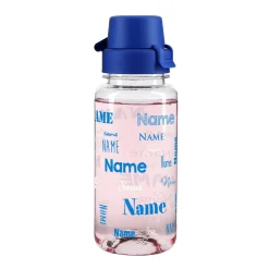 Trinkflasche zur Einschulung mit Name in verschiedenen Schriftarten 0,4 L