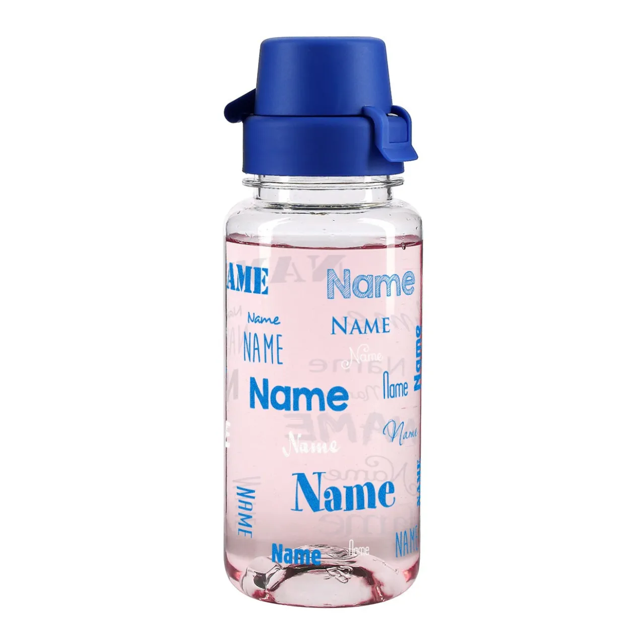 Trinkflasche zur Einschulung mit Name in verschiedenen Schriftarten 0,4 L