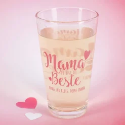 Trinkglas Mama Du bist die Beste