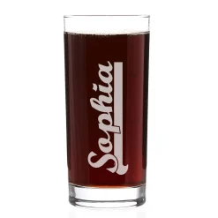 Trinkglas mit Gravur