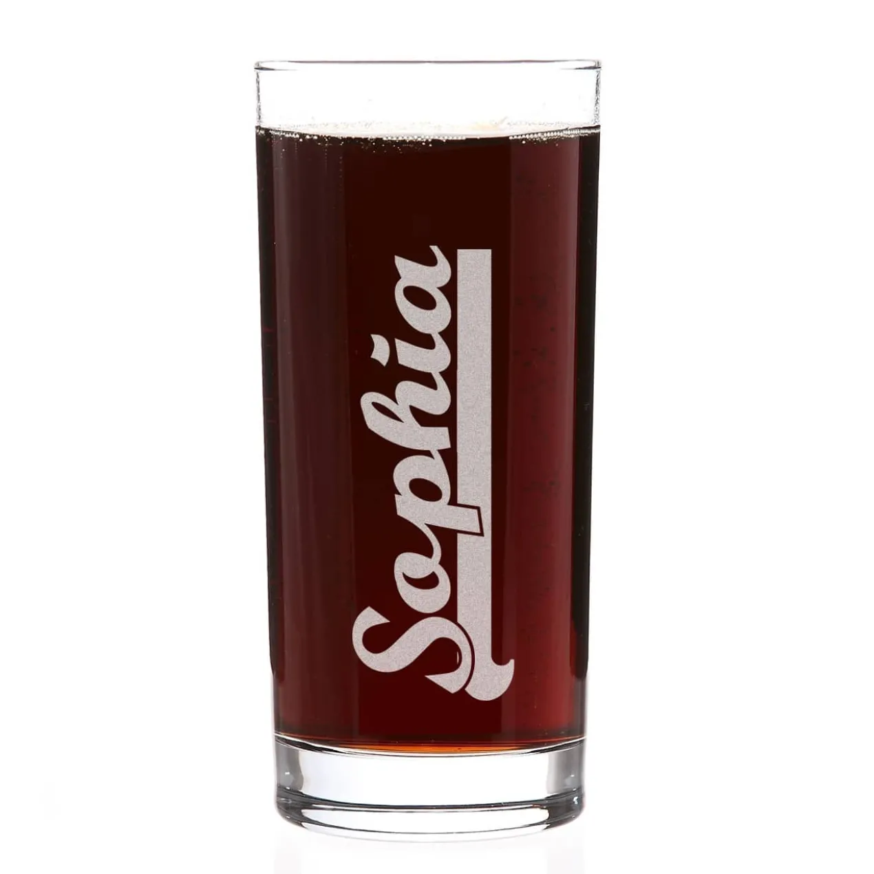 Trinkglas mit Gravur