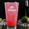 Trinkglas mit Gravur zu Halloween | 300 ml | Graviertes Glas mit Grusel-Motiv