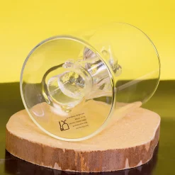 Trinkglas Mittelfinger als lustiges Geschenk
