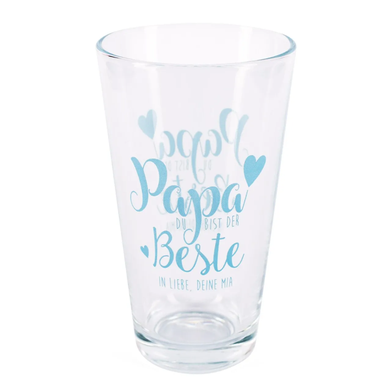 Trinkglas Papa Du bist der Beste