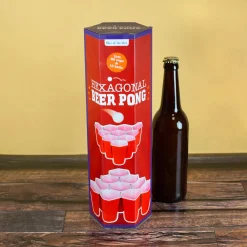 Trinkspiel Hexagon Beer Pong | Partyspiel Bierpong