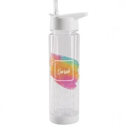Tutti Frutti Flasche mit Watercolor Aufdruck