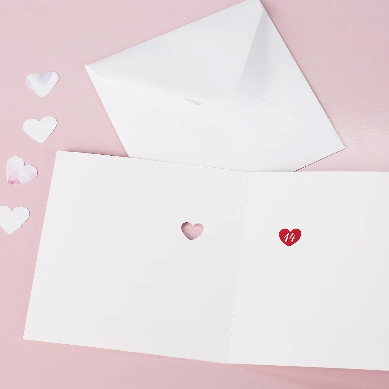 Valentinstagskarte - be my valentine - mit Name und Herzen