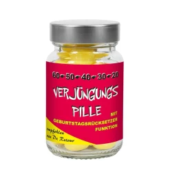 Verjüngungspille mit Geburtstagsrücksetzer - Funktion
