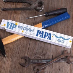 VIP Zollstock - Very important Papa mit Wunschtext zum Vatertag