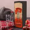 Vodka Smirnoff mit graviertem Vodkaglas in bedruckter Geschenkverpackung