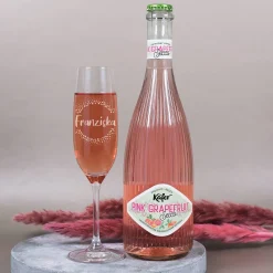 Von Herzen alles Gute - Geschenkset zum Geburtstag mit Sektglas und Secco