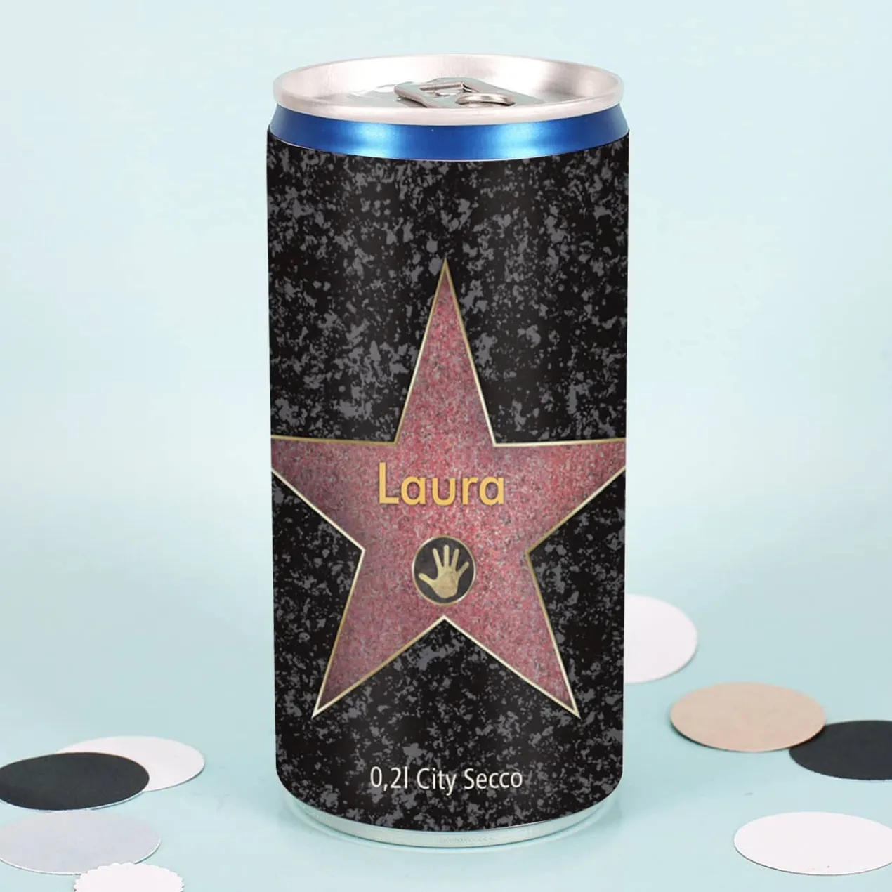 Walk of Fame, City Secco in der Dose mit Wunschname