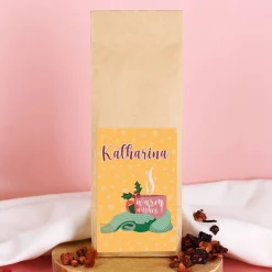 Warm wishes - leckerer Früchtetee mit Name personalisiert