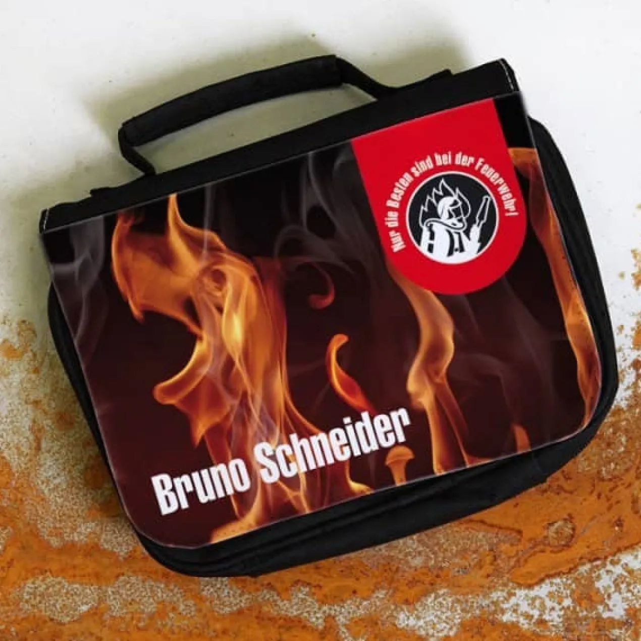 Waschtasche für Feuerwehrmänner