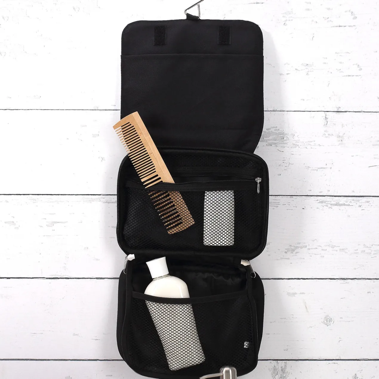 Waschtasche für Mädchen mit Pferdemotiv und Name personalisiert | Kulturtasche für Kinder