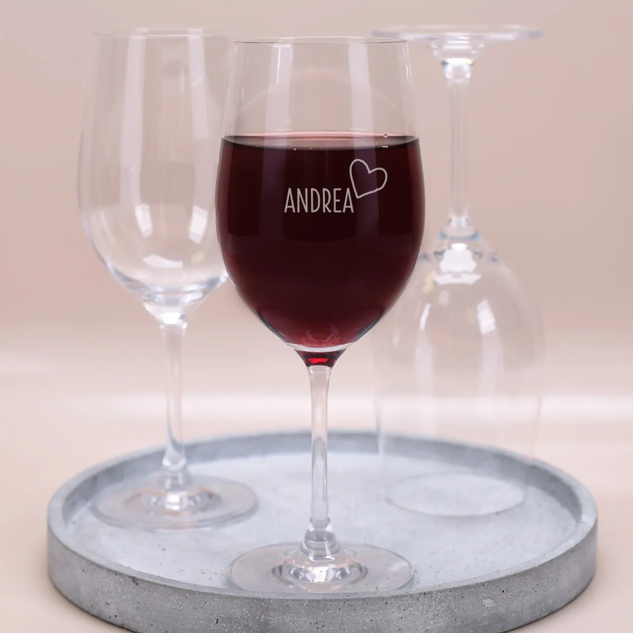 Was für ein Glück - Wein Geschenkset mit Weinglas und Geschenkbox | Bienenfreundlicher Biorebe