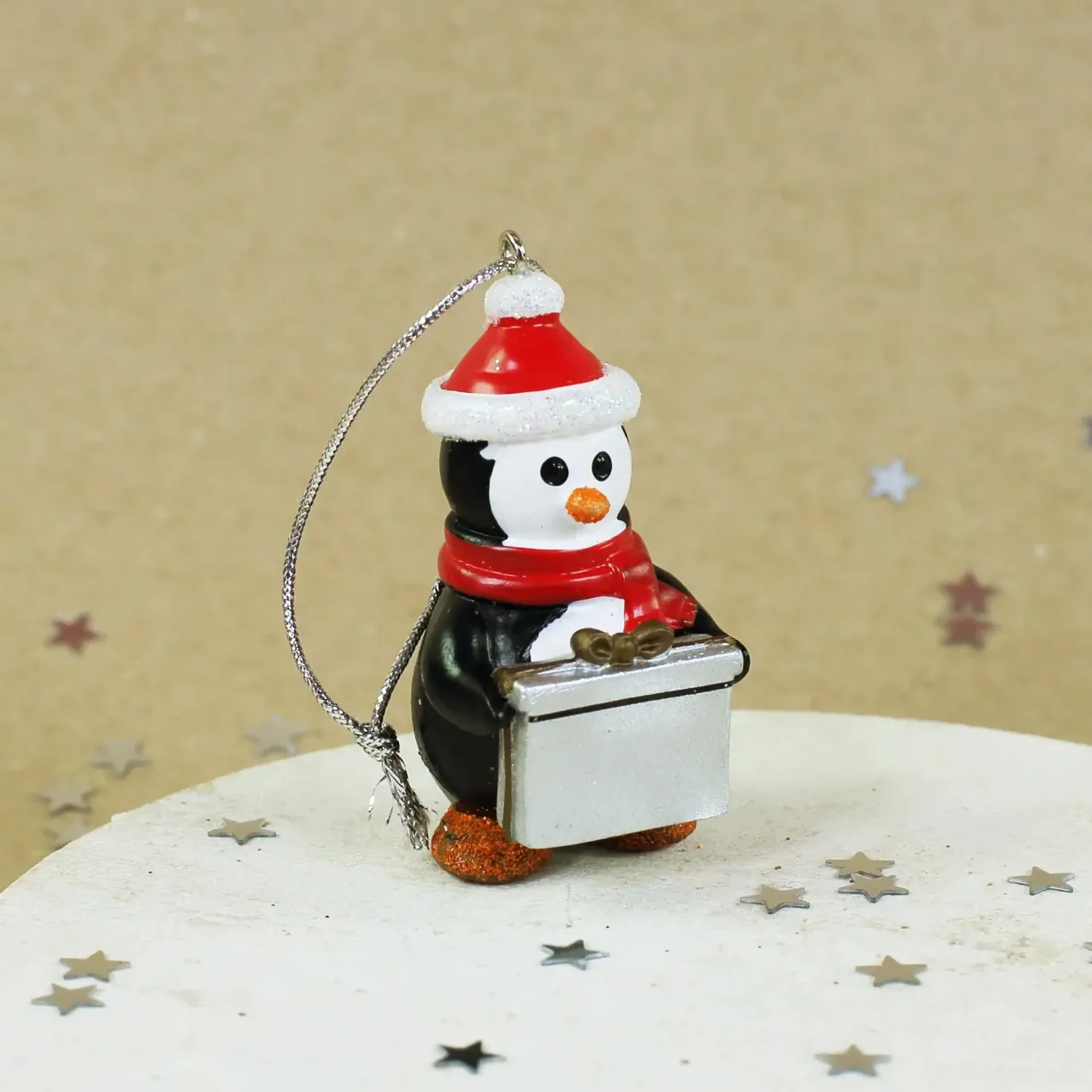 weihnachtliche Figuren als Anhänger