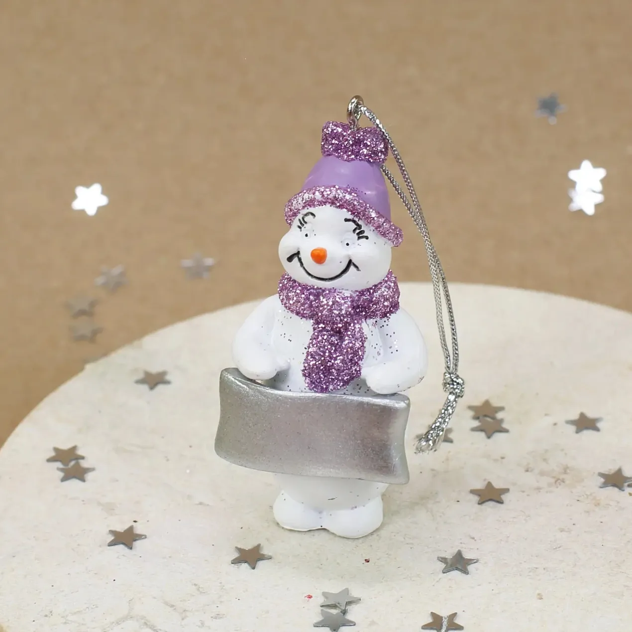 weihnachtliche Figuren als Anhänger