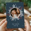 Weihnachtliche Foto Postkarte mit Ihrem Wunschtext