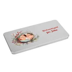 Weihnachtliche Geschenkverpackung für Geldgeschenke mit Foto