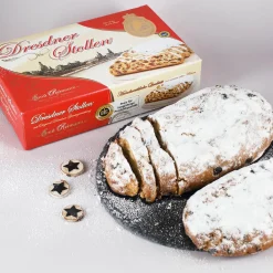 Weihnachtliche Plätzchendose mit Name bedruckt