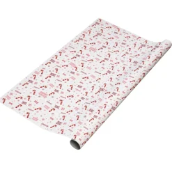 Weihnachtliches Geschenkpapier mit Name