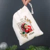 Weihnachtliches Geschenksäckchen mit Lebkuchen-Motiv