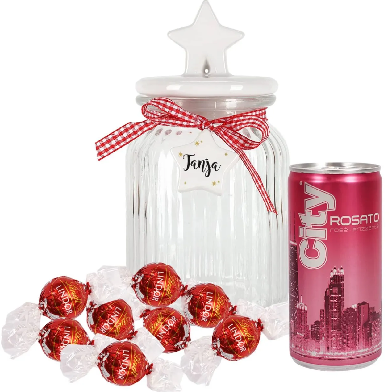 Weihnachtliches Geschenkset für Frauen - fertig gefüllt
