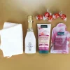 Weihnachtsgeschenkset für Frauen - gefüllte Glasdose mit praktischem Inhalt
