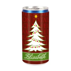Weihnachtsgruß - City Secco in der Dose mit Wunschname