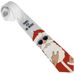Weihnachts-Krawatte - Crazy Christmas - mit Ihrem Text, 3 Motive zur Auswahl