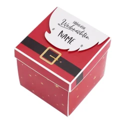 Weihnachtsmann - Überraschungsbox für Geldgeschenke, Gutscheine und Glückwünsche