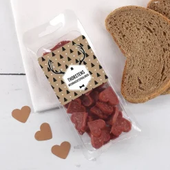 Weihnachtspralinen - Salami Herzen für Männer