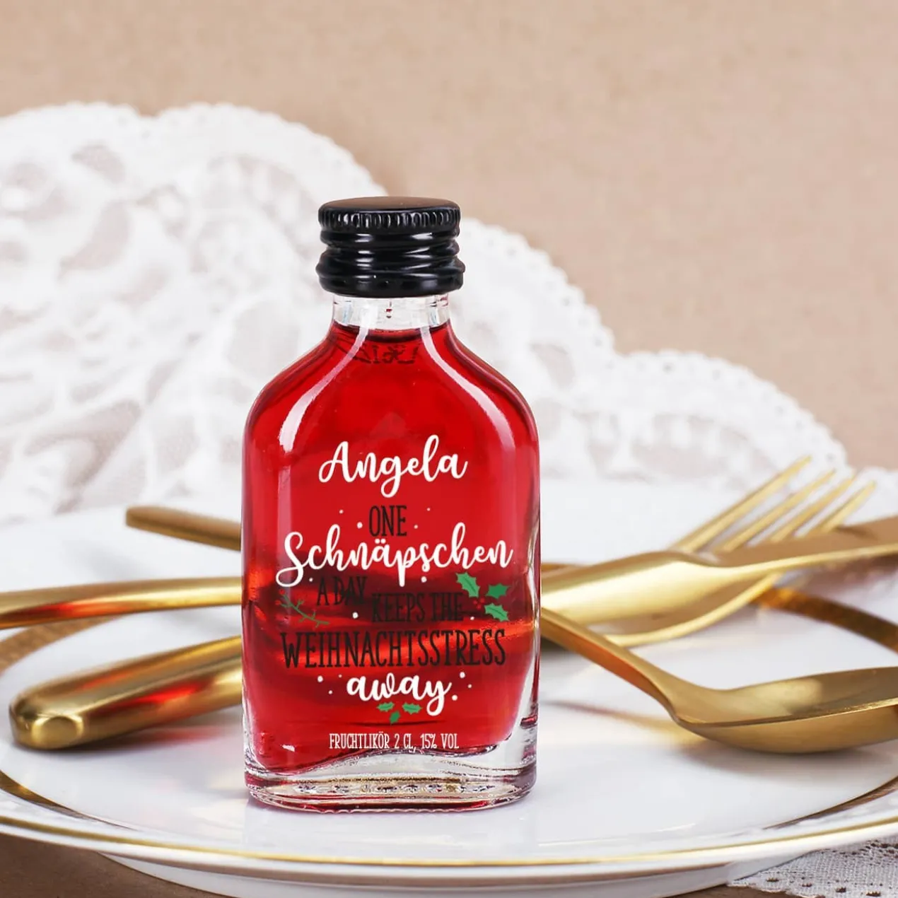 Weihnachtsschnaps - One Schnäpschen a day keeps the Weihnachtsstress away