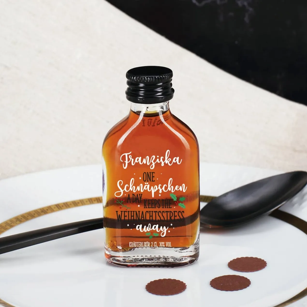 Weihnachtsschnaps - One Schnäpschen a day keeps the Weihnachtsstress away