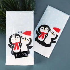 Weihnachtstaschentücher - Pinguin