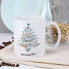 Weihnachtstasse mit Wunschtext