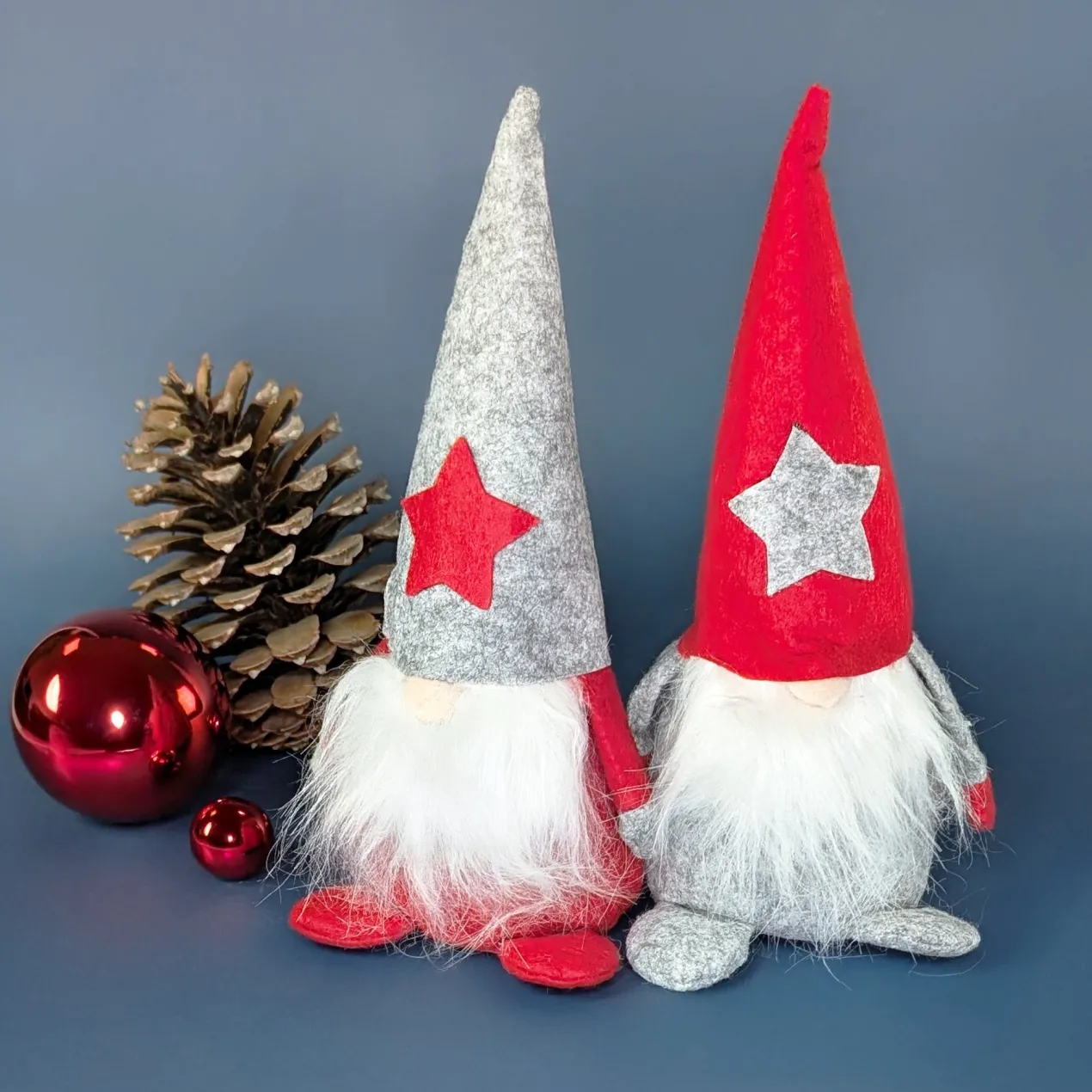 Weihnachtswichtel aus Filz | Weihnachtsdekoration