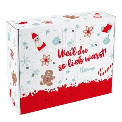 Weil du so lieb warst - Adventskalender zum selber Füllen