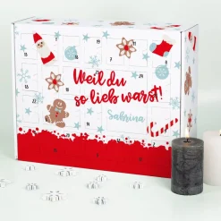 Weil du so lieb warst - Adventskalender zum selber Füllen