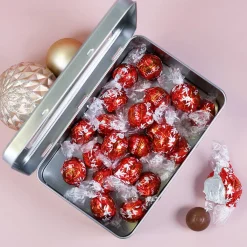 Weil du sooo artig warst! - 24 Lindorkugeln als Adventskalender in personalisierter Blechdose