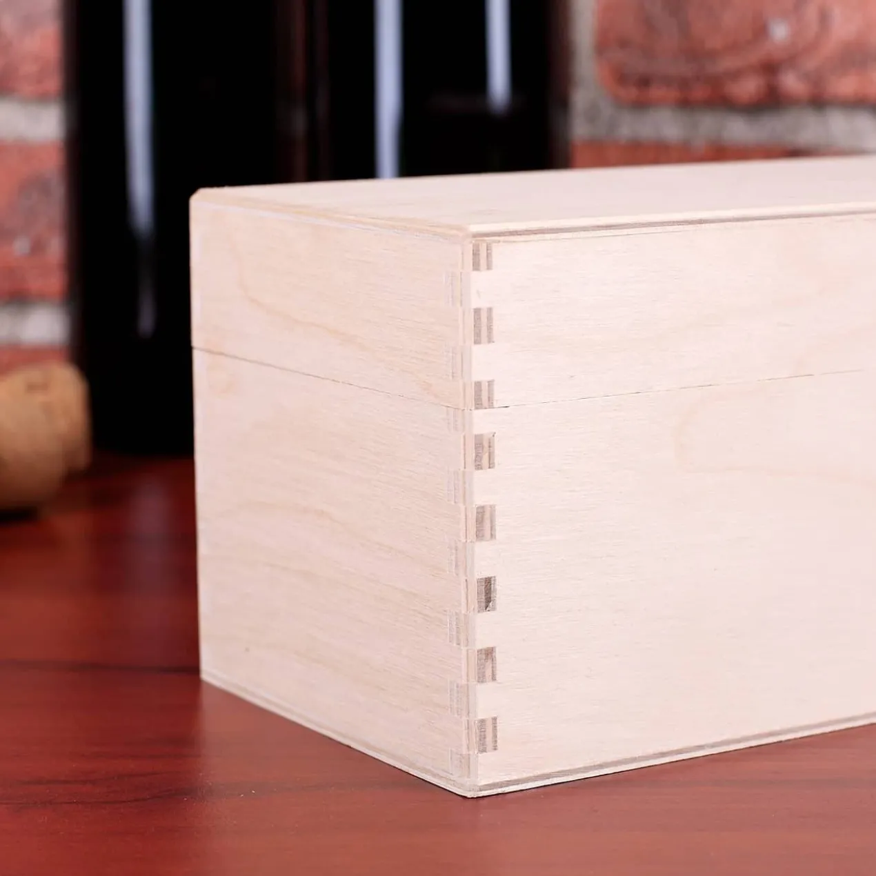 Wein - Geschenkbox für Weinkenner mit Aufdruck zum Geburtstag