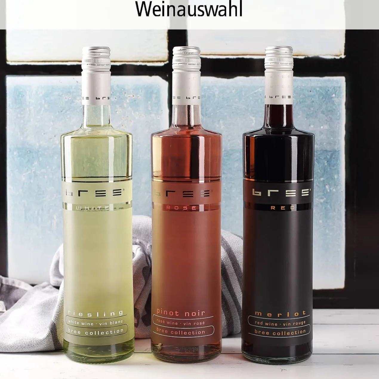 Weinset zum 60. Geburtstag mit graviertem Weinglas in Geschenkbox