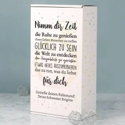Weinset zur Rente - Nimm dir Zeit - mit Maybachwein und graviertem Glas